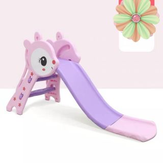 Cầu truợt Gấu Cho Bé Kèm Bóng Rổ