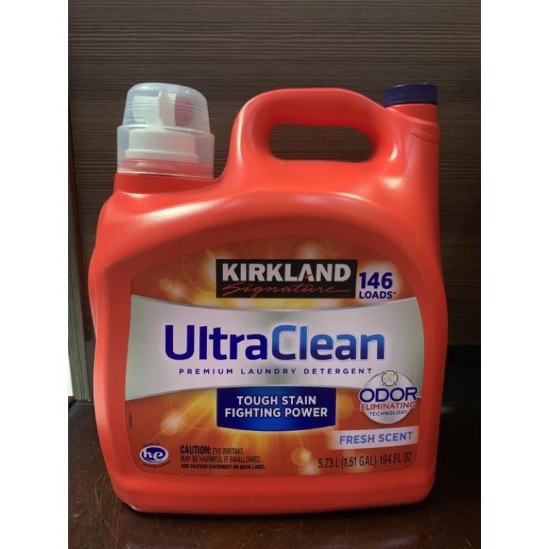 Nước giặt xả Kirkland Ultra Clean của Mỹ 5.73L