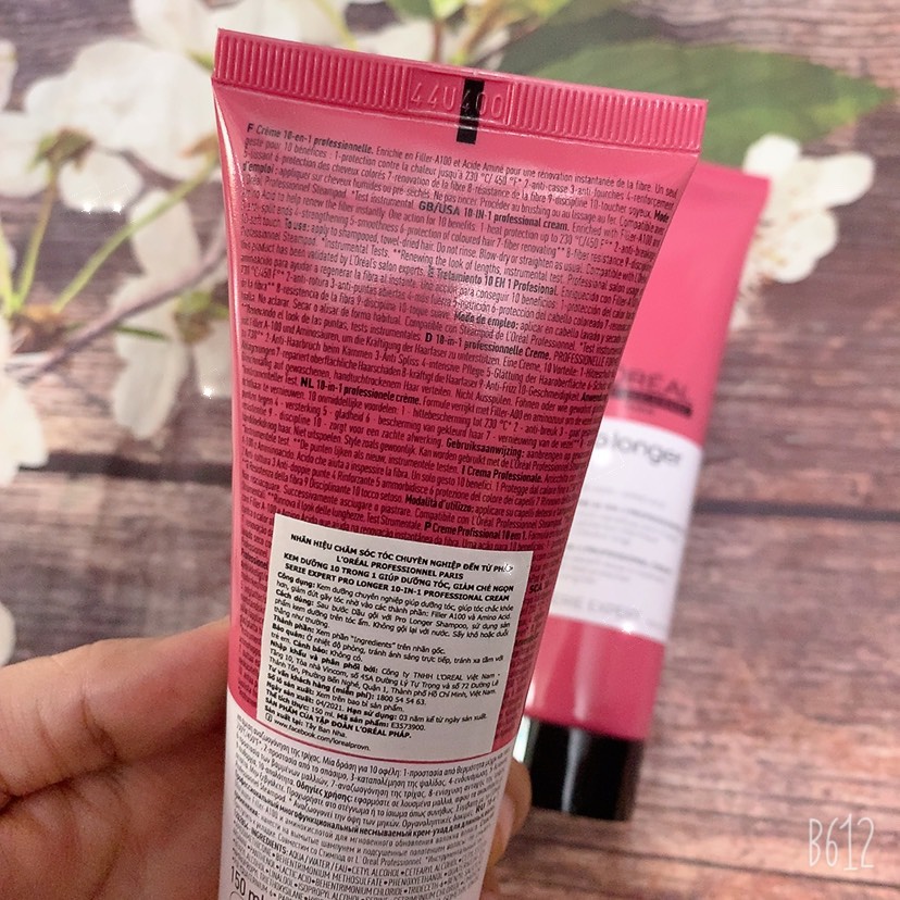 Kem dưỡng tóc giảm đứt gãy và làm dài tóc Loreal Professionnel Serie Expert Pro Longer Cream – 150ml