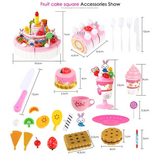 Bộ đồ chơi cắt bánh 103 món cho bé