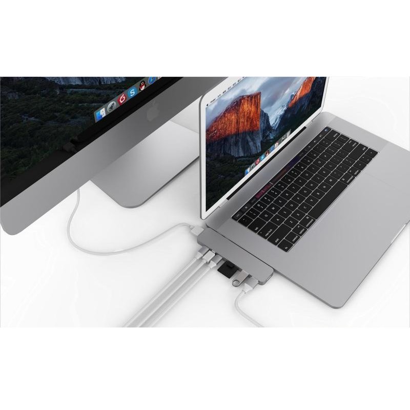 [Mã ELHAMS5 giảm 6% đơn 300K] HyperDrive PRO 8 in 2 Hub for USB-C MacBook Pro chính hãng