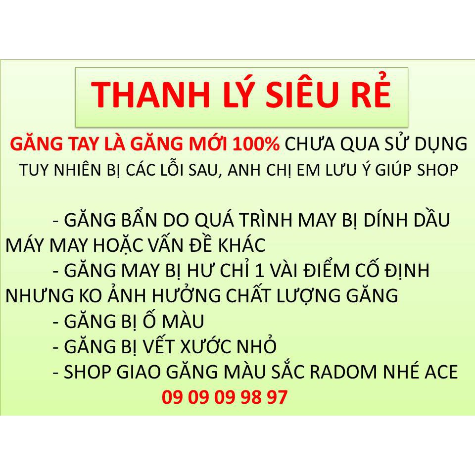  GĂNG TAY THANH LÝ SIÊU RẺ