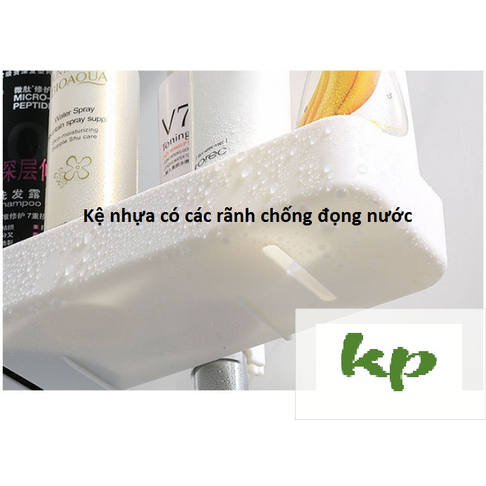 Kệ nhựa treo vòi nước rửa chén, giá treo vòi nước phòng tắm tiết kiệm không gian nhà bạn GD245-RTVN-Nhua