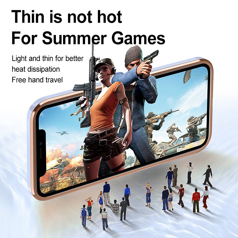 Ốp Silicon Trong Suốt Viền Màu Cho13 Pro max 11 Pro Max 7 8 Plus X Xs Max Se 2020