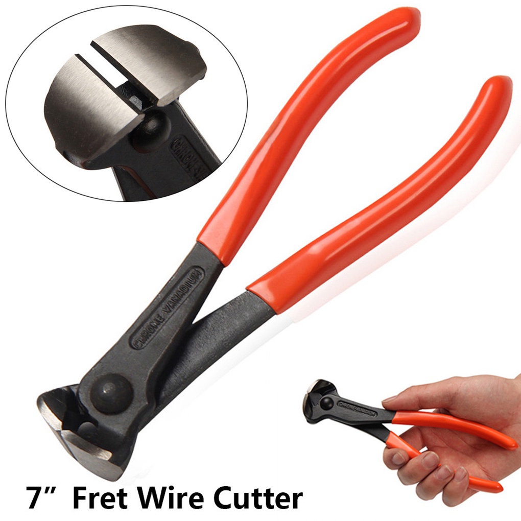 [GLOBAL] 7&quot; Heavy Duty Guitar Fret Tool Scissors Wire Luthier Tool Fret Wire End Plier Precision Ground