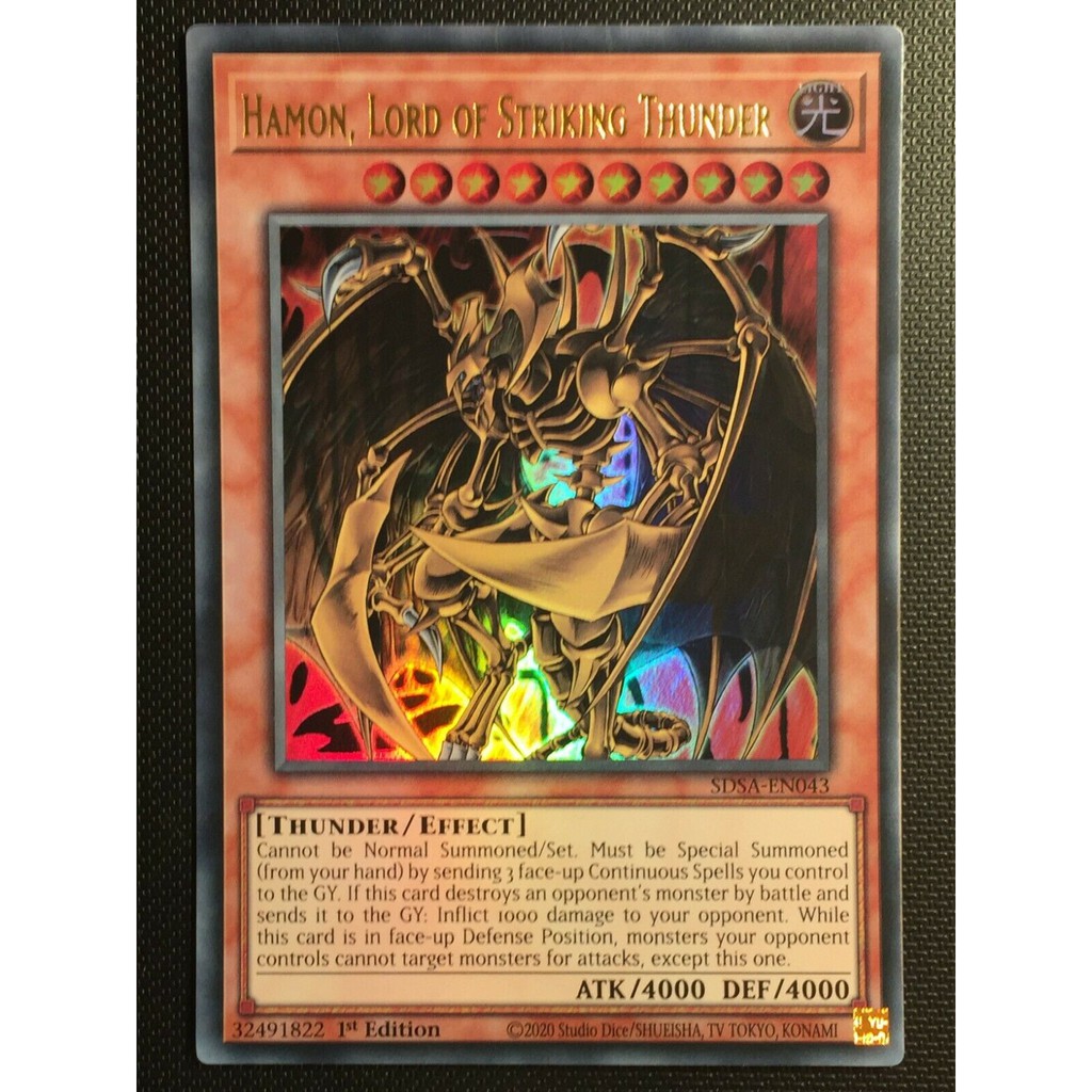 Bài Yugioh - Combo Uria Lord Of Searing Flames + Hamon Lord Of Striking Thunder + Raviel Lord Of Phantasm