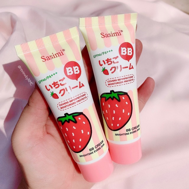 KEM NỀN TRANG ĐIỂM BB SASIMI DÂU