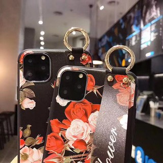 Ốp lưng Samsung Galaxy Note 10 plus Note 10 Flower Soft TPU có đai