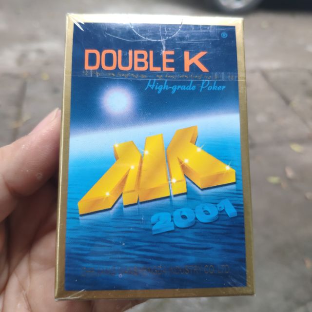 Thùng 100 bộ bài lá DOUBLE K xịn