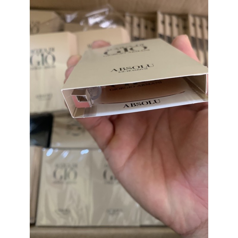 Nước hoa vials Acqua Di Giò absolu edp 1.2ml | Thế Giới Skin Care