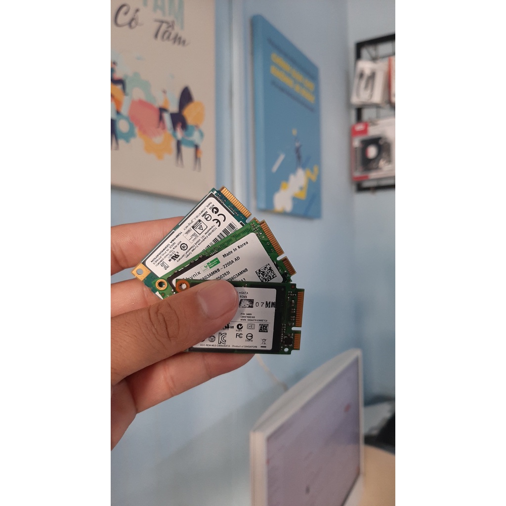 Ổ cứng SSD 256GB mSATA  (2nd USA NO BOX )