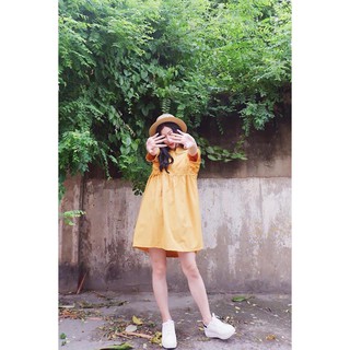 🌈🌈🌈 Plain Frilled Babydoll Dress 🌈🌈🌈