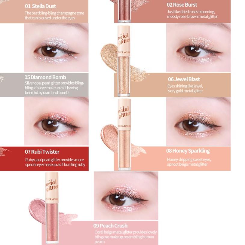 HOLIKA HOLIKA Giày Thể Thao Superbrand (LR 037) Holica Mắt Kim Loại Lấp Lánh | BigBuy360 - bigbuy360.vn