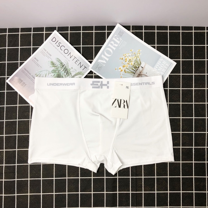 Combo 2 quần sịp nam đùi cao cấp vải thun lạnh co giãn thoáng khí, Quần lót boxer DOLMAN QL10