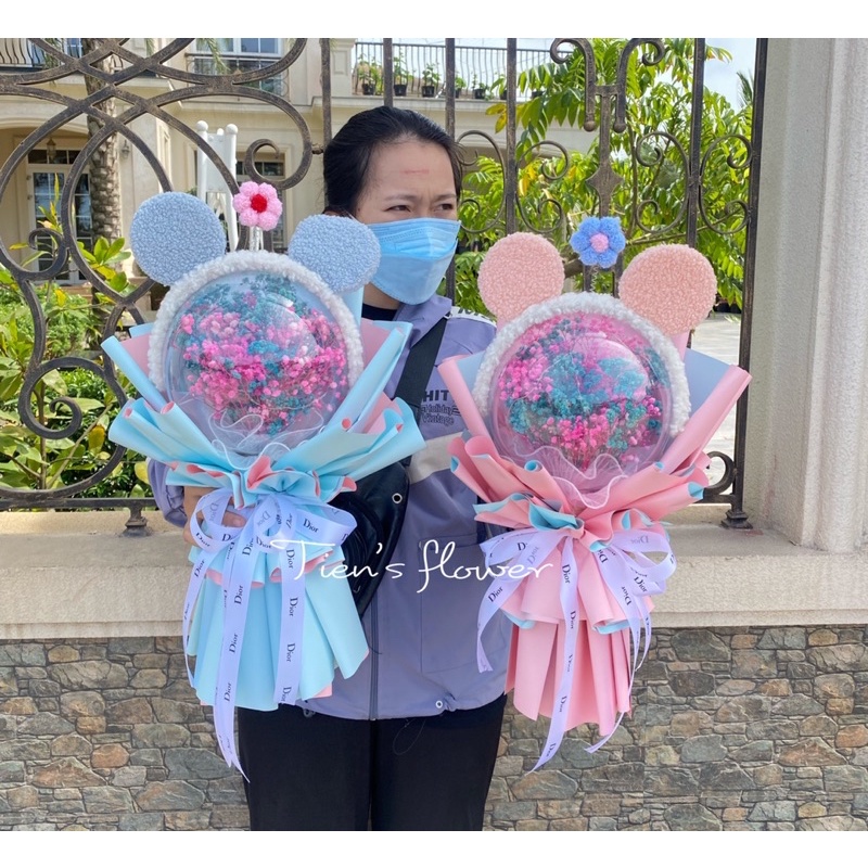 Set 2 bóng meka trong suốt