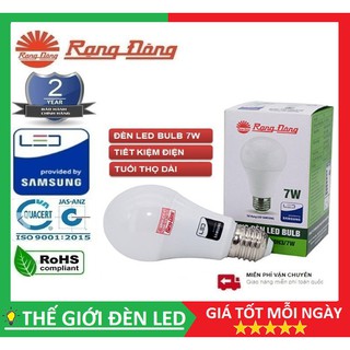 Combo 6 bóng đèn led búp rạng đông 3w, 5w, 7w, 9w chính hãng