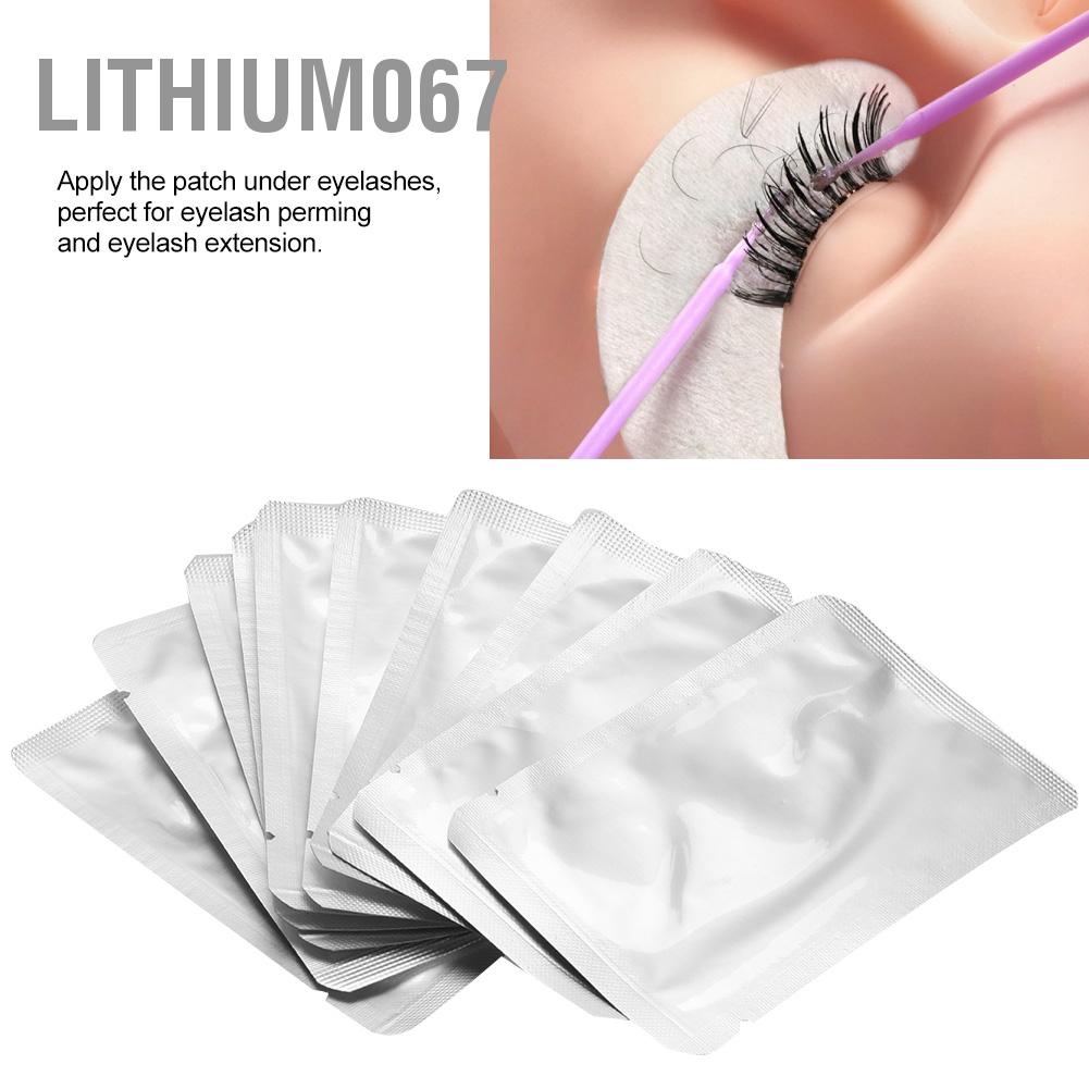 [Hàng mới về] Set 10 túi miếng dán dưới mắt hỗ trợ nối mi