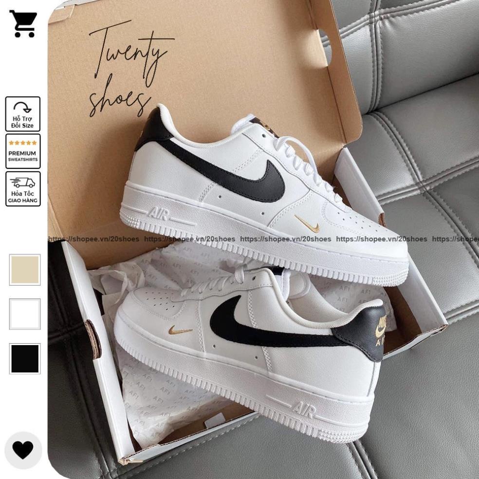 🇪🇺 Giày AF1_Nike Trắng Đen Nam Nữ, Giày_Nike Air Force 1 Thời Trang Hàng Đẹp Full Box