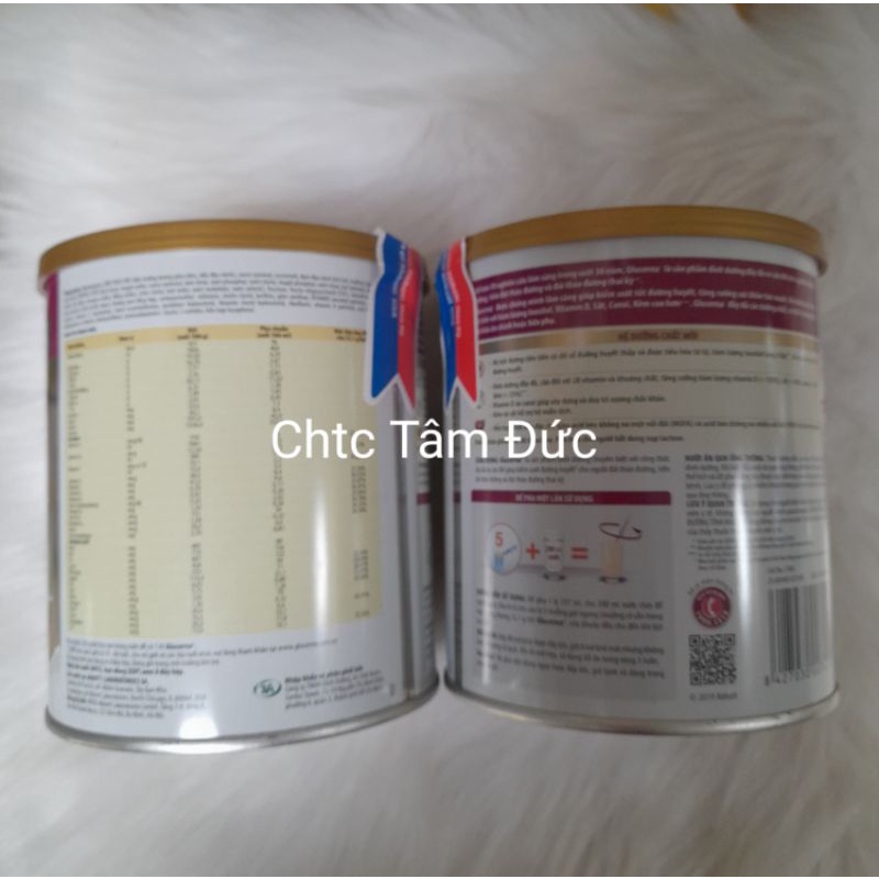 Lon sữa 400g Glucerna Abott.Dinh dưỡng y học cho người đái tháo đường, tiền đái tháo đường và đái tháo đường thai sản