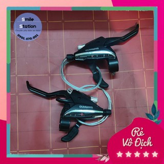 Tay Đề Xe Đạp Shimano ST-EF65 3x8 Speed (24 tốc độ)