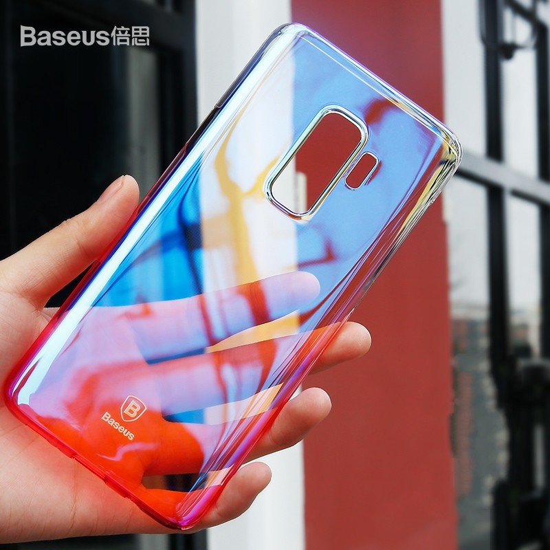 Ốp lưng trong suốt đổi màu Baseus Glaze Case cho Galaxy S8 - S8 Plus