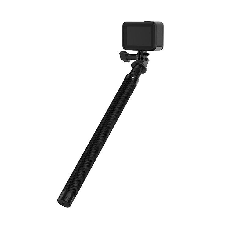 Gậy Chụp Ảnh Selfie Sợi Carbon Dài 1.16m Chống Rung Cho Điện Thoại