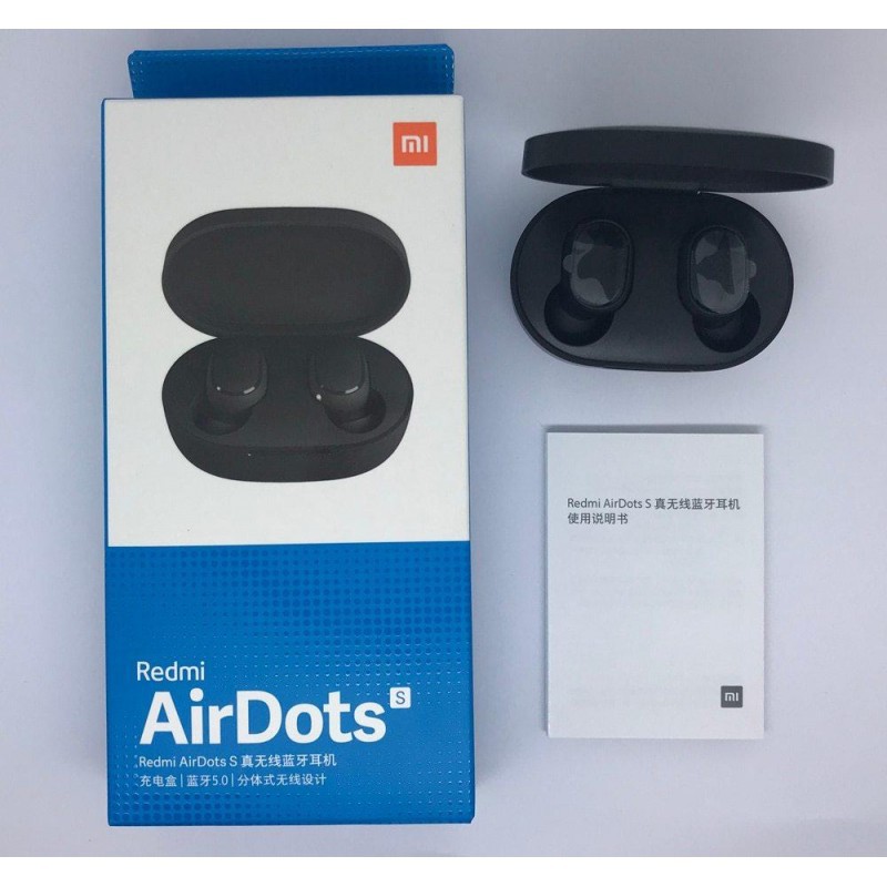 Tai nghe không dây Redmi Airdots S - Bluetooth 5.0, True Wireless, bản cải tiến kết nối chính - phụ chuyên gaming