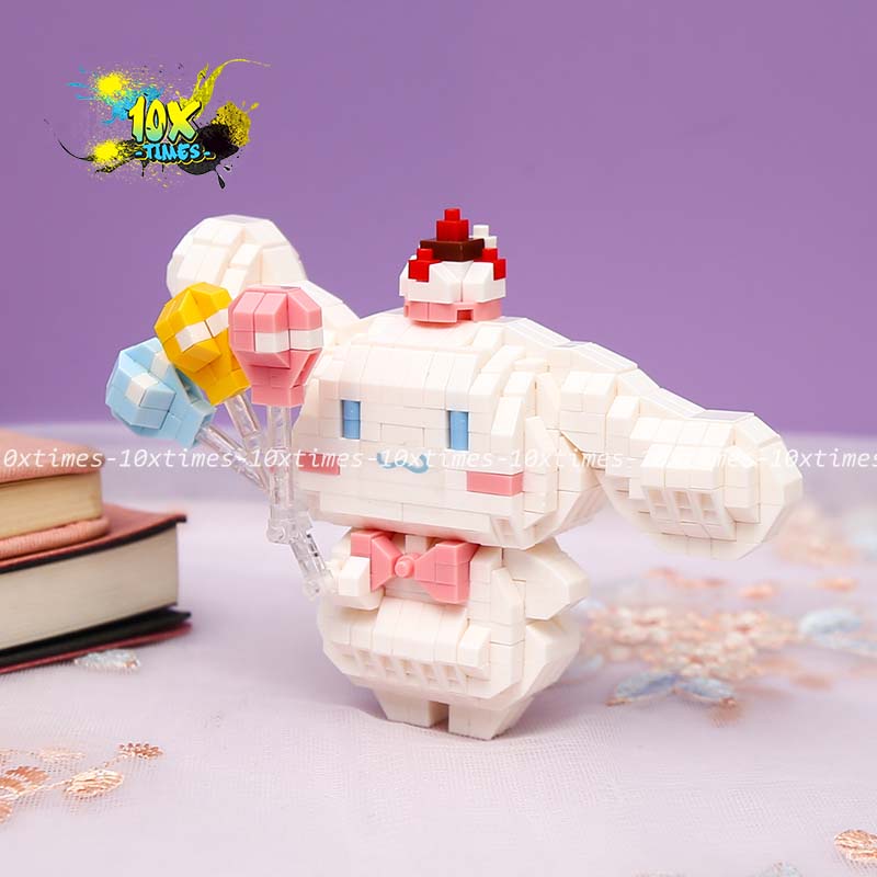 đồ chơi lắp ráp Thỏ trắng Cinnamoroll dễ thương  cute quà tặng sinh nhật bạn gái, đồ decor 10xtimes