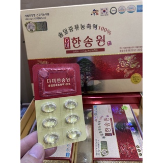 TINH DẦU THÔNG ĐỎ HÀN QUỐC