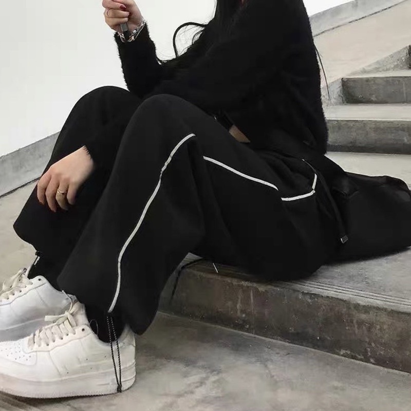 QUẦN ỐNG RỘNG - QUẦN JOGGER DÂY RÚT LINE PANT