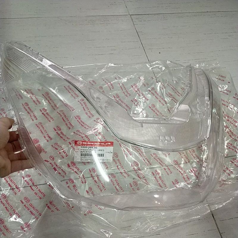 Mica kính kiếng pha đèn trước Honda Pcx 125 đời đèn led  2014 2015 2016