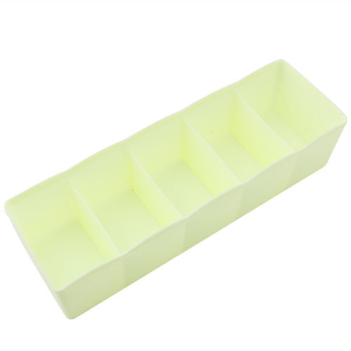 Hộp nhựa 5 ngăn đựng đồ lót vớ cà vạt tiện dụng