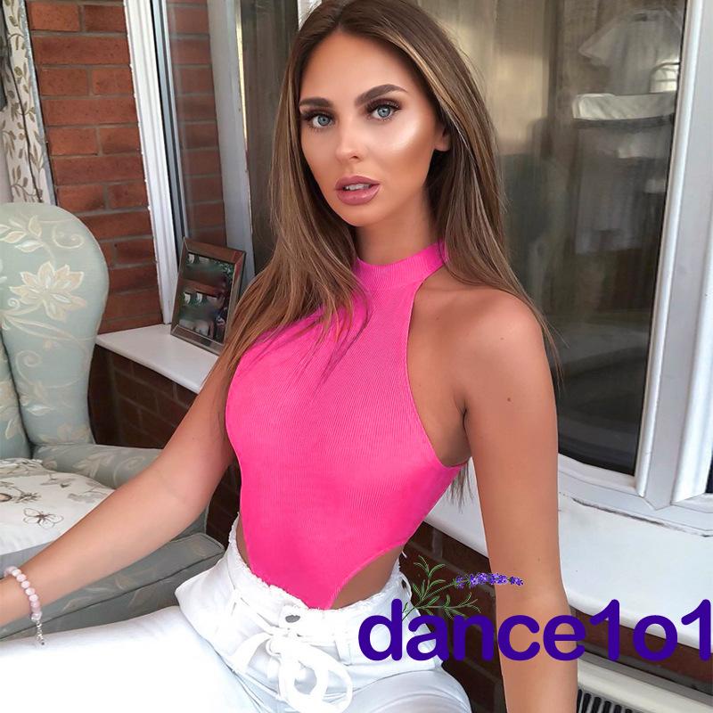 Bodysuit Cổ Cao Hở Lưng Quyến Rũ Cho Nữ (1O1-B)