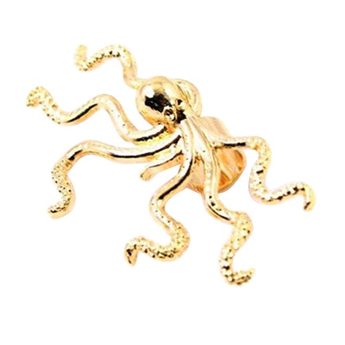 Bông tai kẹp vành tai hình bạch tuộc độc đáo thời trang cho nữ