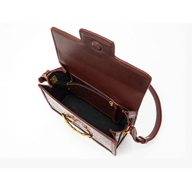 Túi xách nữ đeo chéo vân cá sấu da cao cấp TX03 túi đeo vai - Chip Xinh