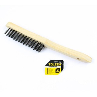 Bàn chải sắt 3line tolsen 32061