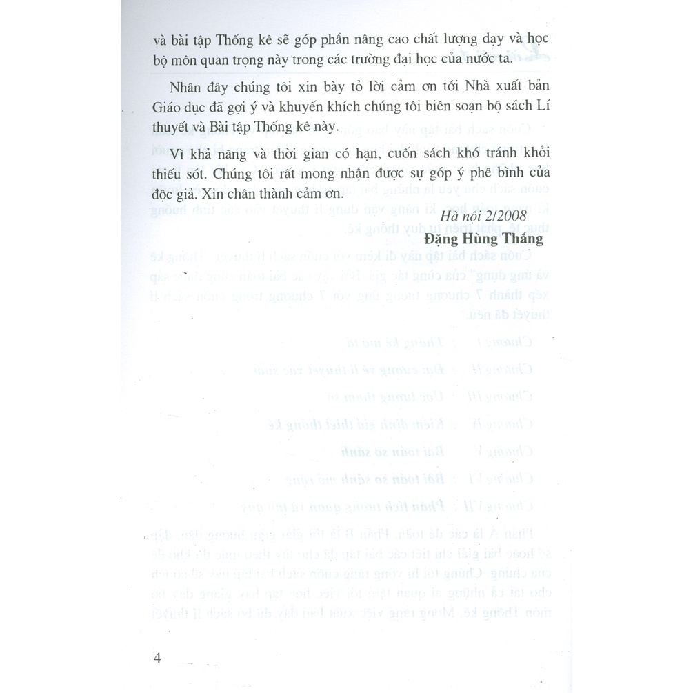 Sách - Bài Tập Thống Kê