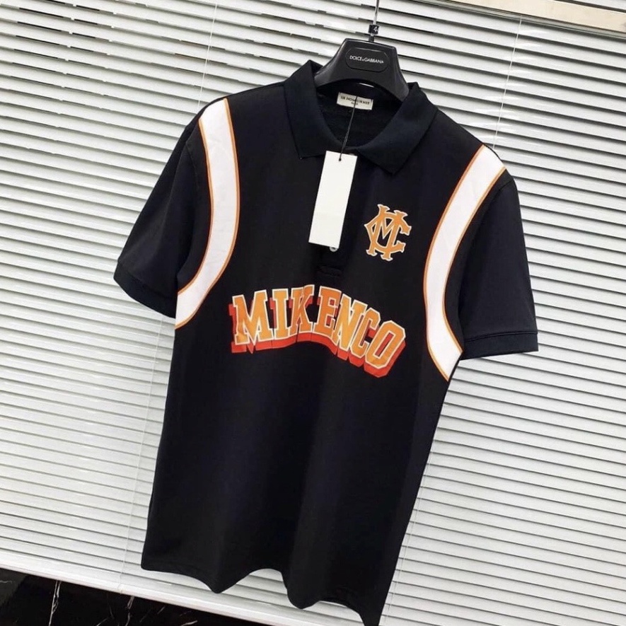 Áo Polo Nam Mikenco áo thun thanh lịch vải cá sấu Cotton cao cấp thoáng mát chuẩn form