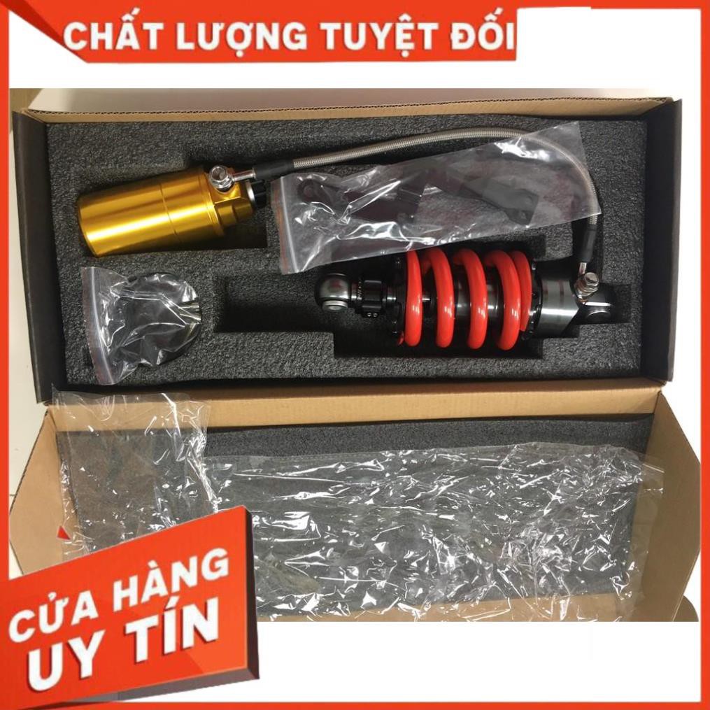 Phuộc EXCITER 150 sau có bình dầu tròn ty 14 (nhãn hiệu SCK) (LC150 - 205MM)