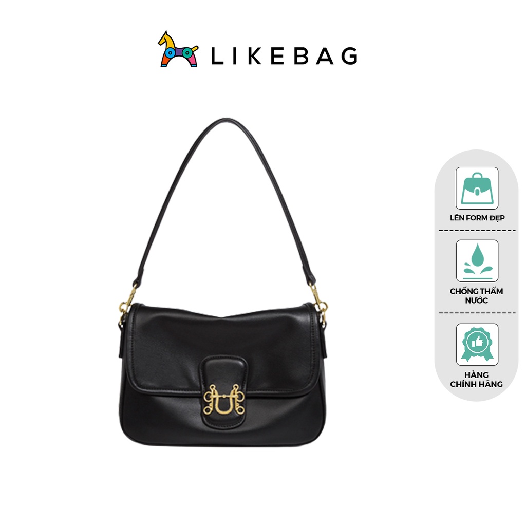 Túi xách nữ đeo vai, kẹp nách LIKEBAG da PU sang trọng chính hãng 219XK6866-2 - LIBAGI