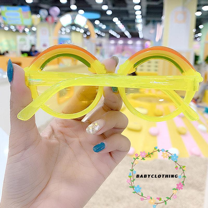 Kính Mát Chống Tia Uv Họa Tiết Cầu Vồng Đáng Yêu Cho Bé | BigBuy360 - bigbuy360.vn