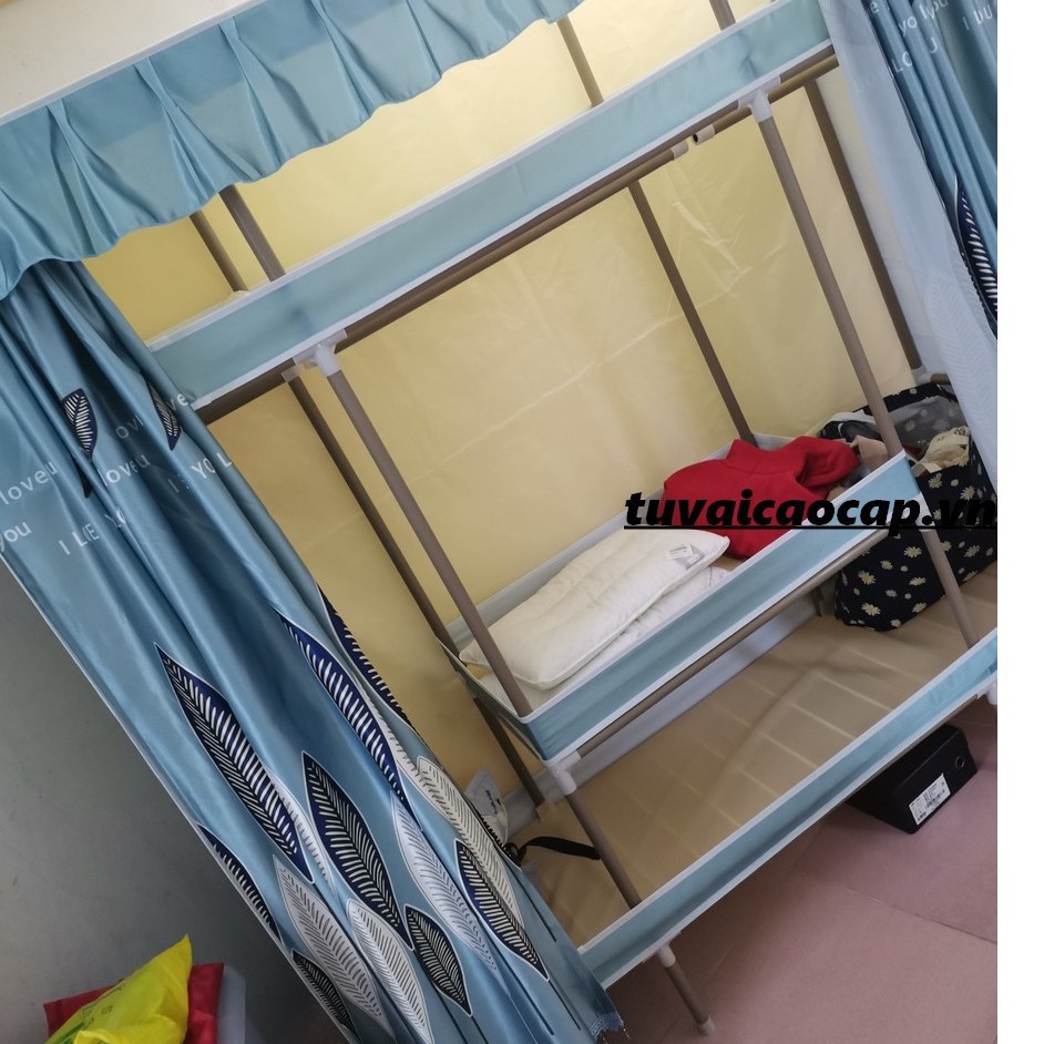 Tủ đựng quần áo, tủ quần áo loại 1 bền nhất khung THÉP titan 3 buồng 2 Buồng cỡ lớn