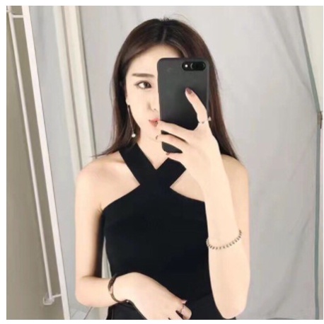 Hàng Đẹp) Áo Thun Body 2 Dây Phối Chéo,áo bra dáng Croptop tăm dãn,#Áo phông nữ cá tính