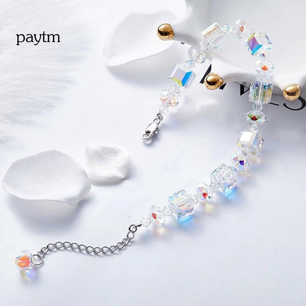 Vòng tay phối hạt thiết kế thanh lịch cho nữ | BigBuy360 - bigbuy360.vn