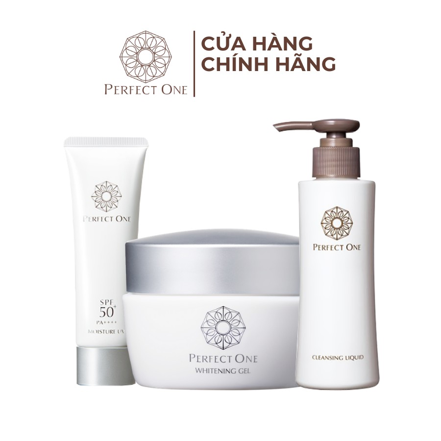Bộ 3 dưỡng trắng da mặt chuyên sâu PERFECT ONE (6 trong 1)