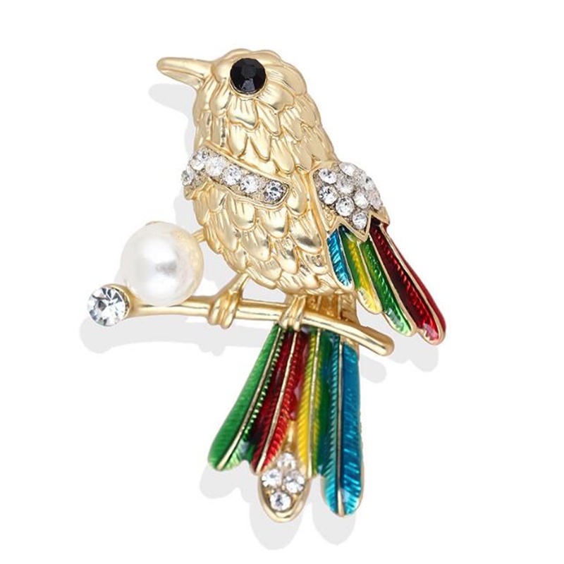 Thời Trang Ghim Cài Áo Hình Bọ Cánh Cứng Đính Đá Cá Tính