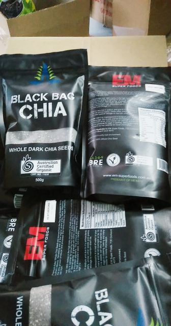 HẠT CHIA BLACK BAG ÚC 500G