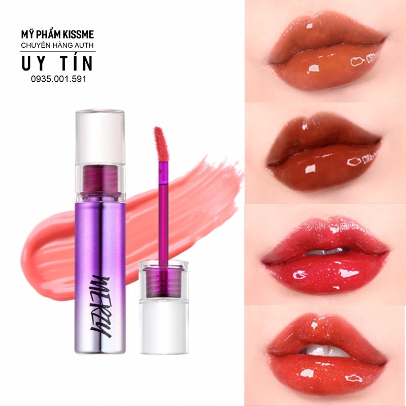 Son tint bóng siêu lì, cho đôi môi căng mọng Merzy Aura Dewy Tint | BigBuy360 - bigbuy360.vn
