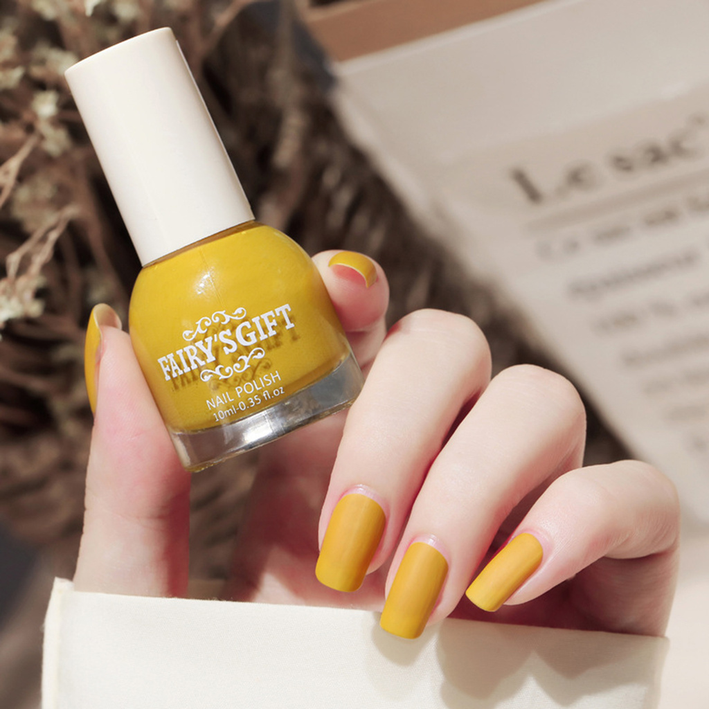 Nước Sơn Móng Tay Tông Lì Nhanh Khô Chống Nước Dễ Dùng 10ml