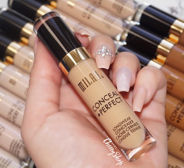 [Hàng USA] Kem che khuyết điểm có khả năng chống nước 12 tiếng Milani Conceal + Perfect Longwear Concealer